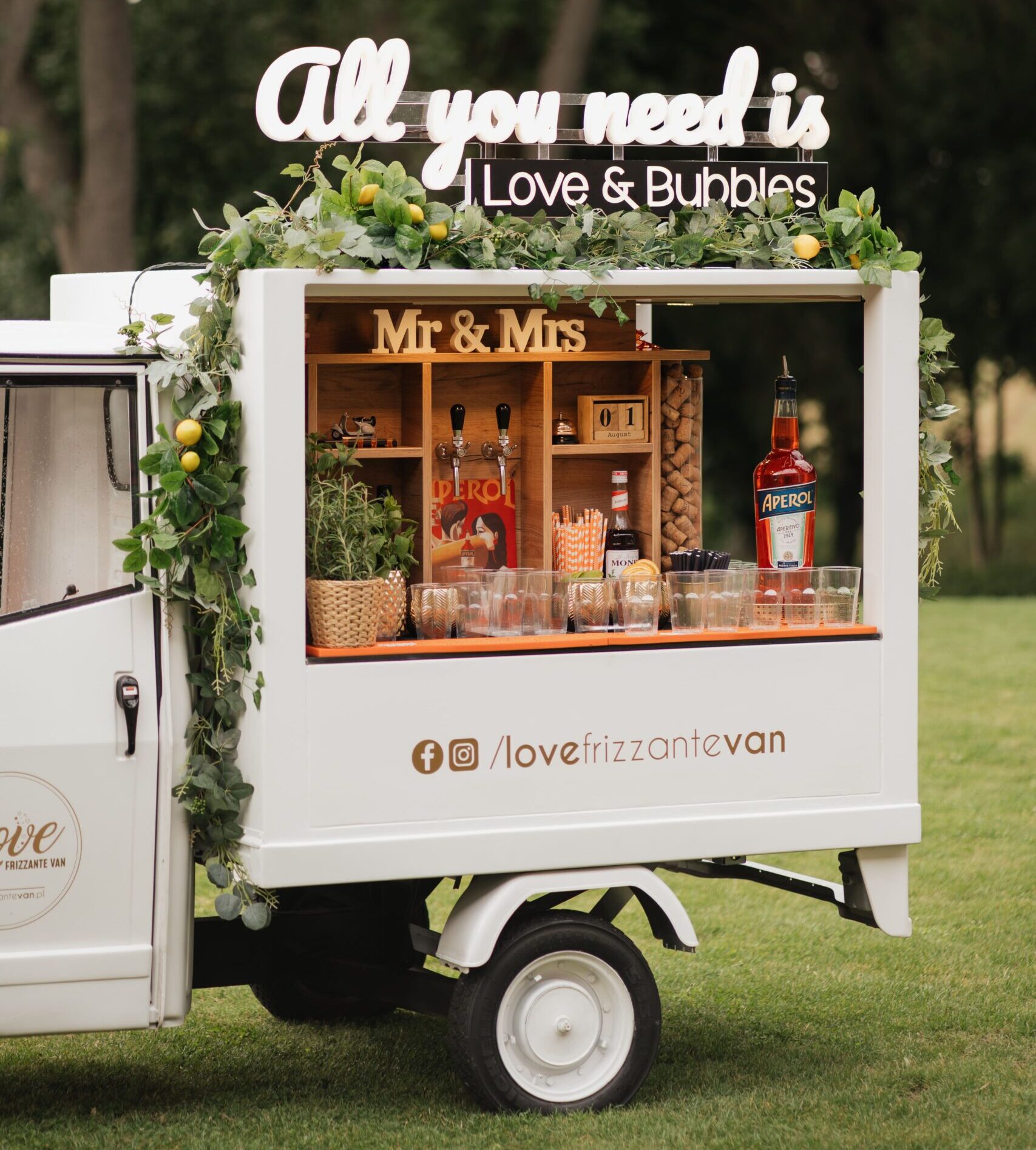 Love Frizzante Van Specs